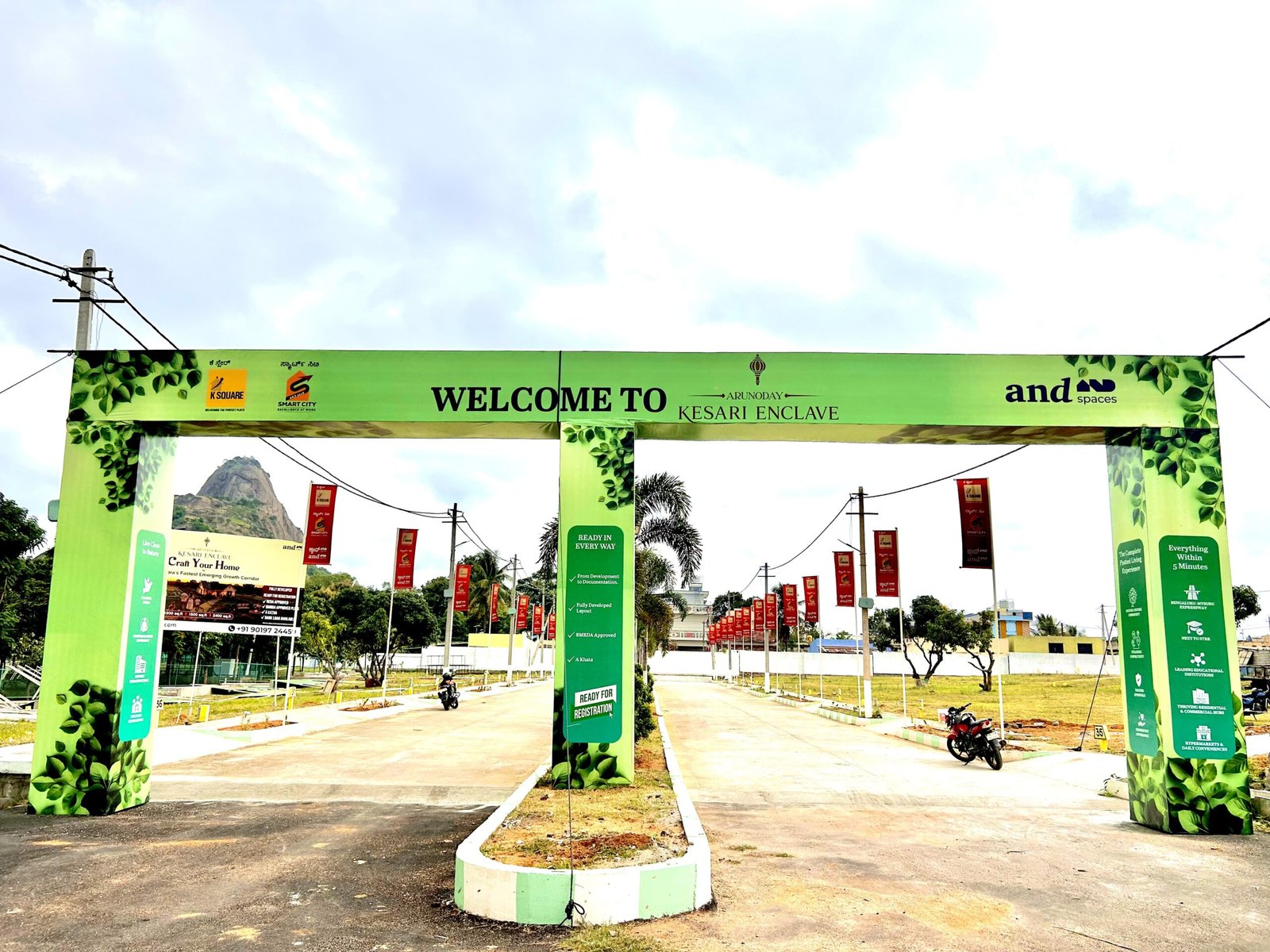 Arunoday Kesari Enclave plots in Ramanagara