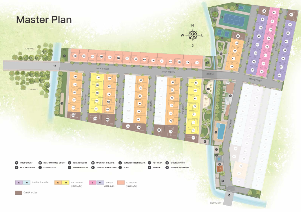 Oxyrich 8-Acre Master Layout Plan