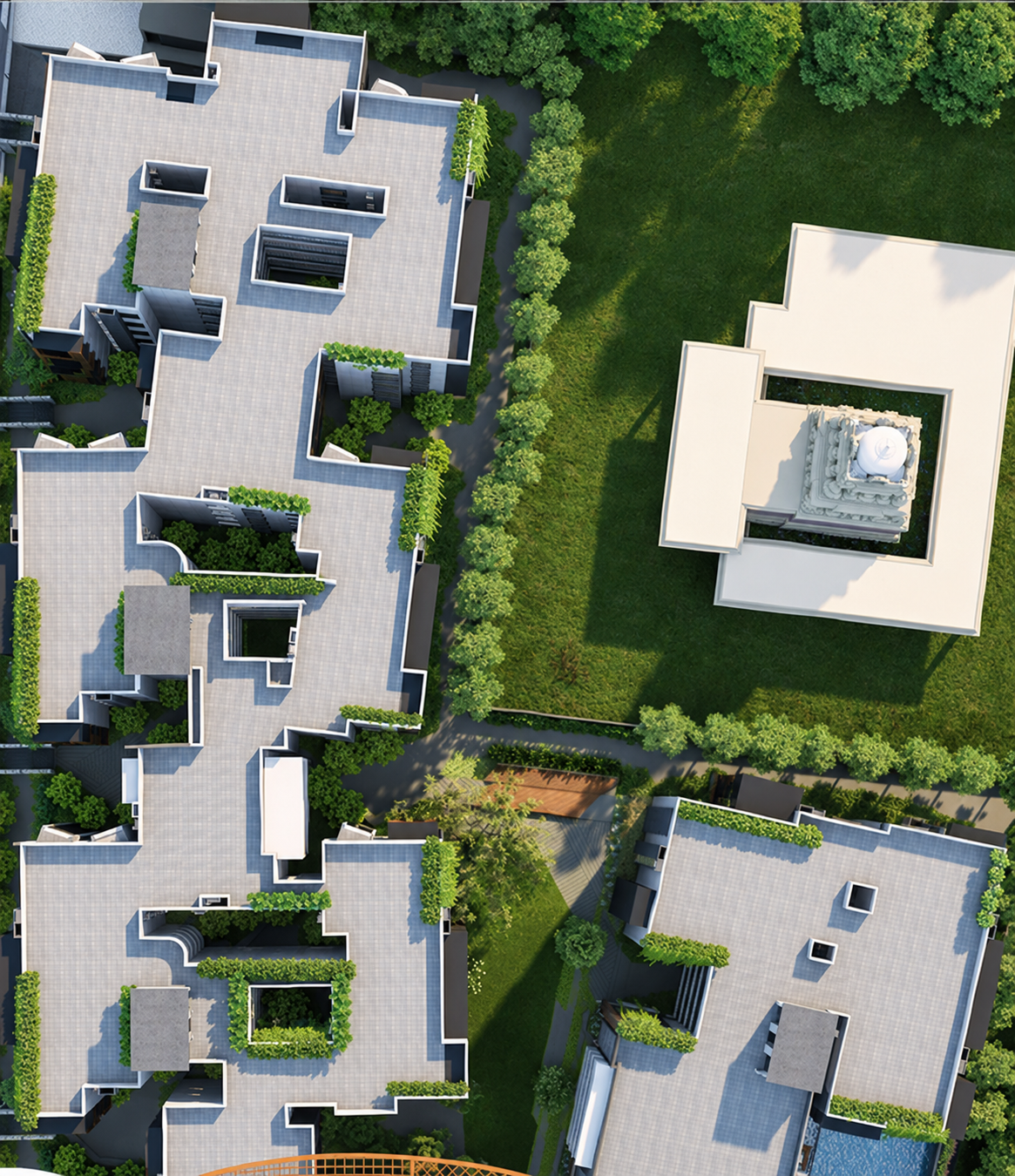 KUMARAVANA 3 BHK Floor Plan